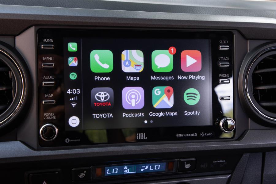 Детали интерьера Toyota Tacoma TRD Pro Double Cab 2019 года  (фото 58 из 60)